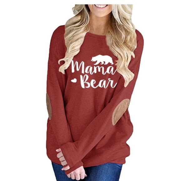 🐻Mama Bear Long Sleeve Shirt Large - Picture 2 of 8
